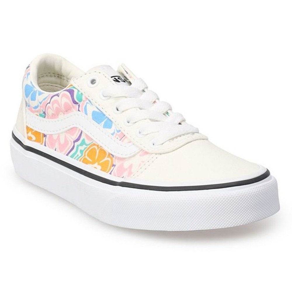 Vans Ward Kids' Sneakers Size 5 Missy Youth Floral Multicolor
